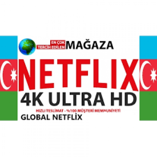  1 AY GLOBAL 4K UHD NETFLİX HESAP